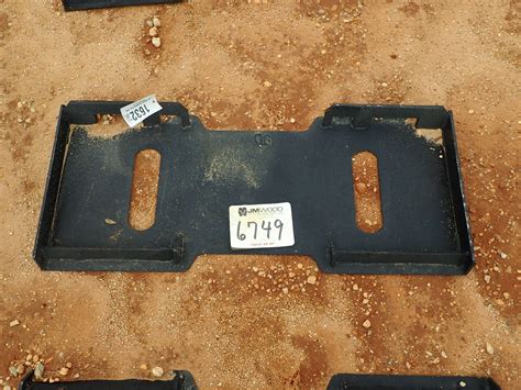 heavy duty skid steer quick attach plate|skid steer quick release plate.